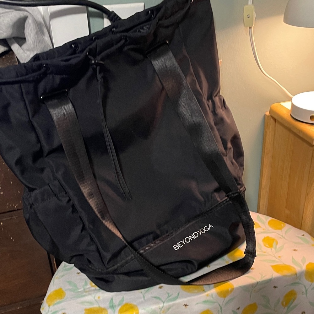 Beyond Yoga Black Backpack